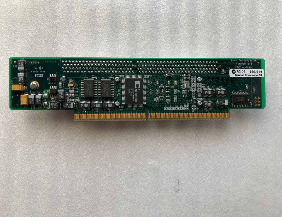 Sonnet G3 Nubus プロセッサーアップグレードカード