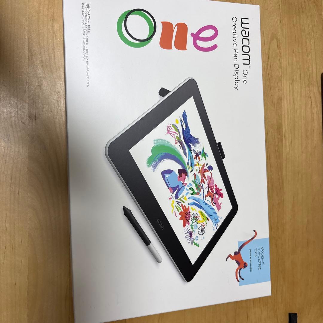 WACOM one 13.3型液晶ペンタブレット DTC133WR0D