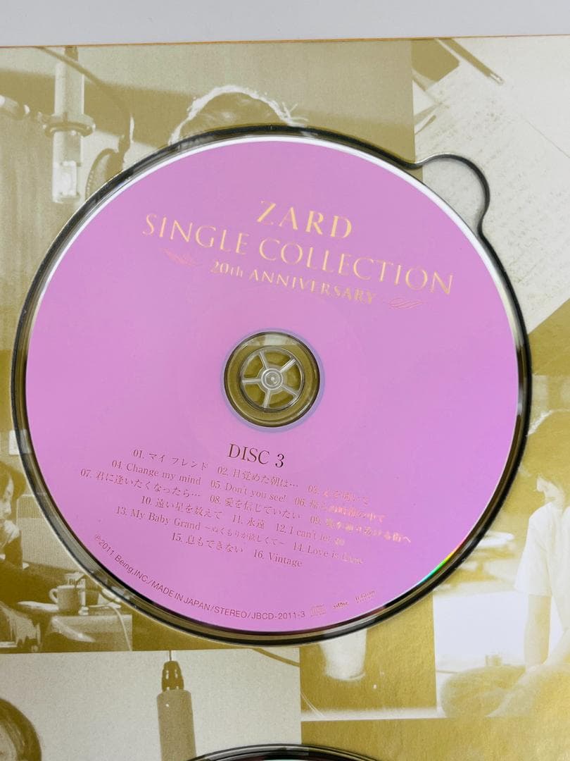 ◆ZARD SINGLE COLLETION 20th CD 09491