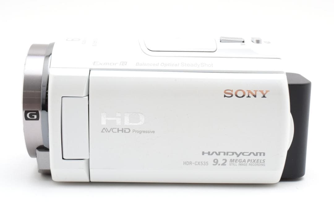 【美品】SONY Handycam HDR-CX535 ホワイト　動作確認済