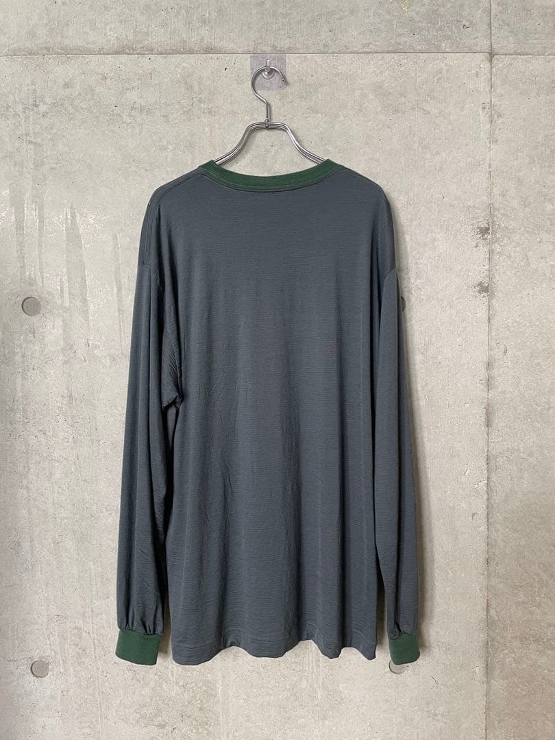 ONC MERINO ロングスリーブTシャツ GREEN