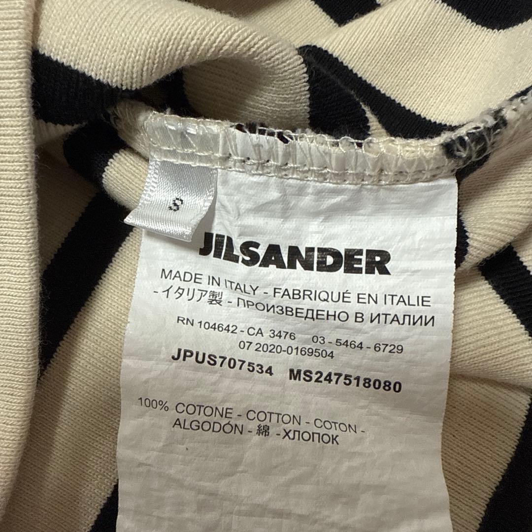 最終値下☆ 美品☆ JILSANDER Tシャツ　ボーダー