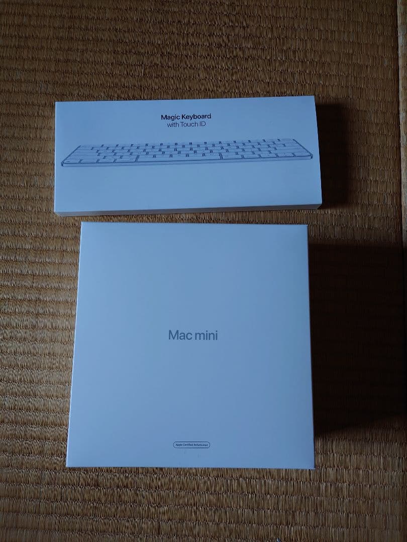 Apple Mac mini（M1） + ワイヤレスキーボード
