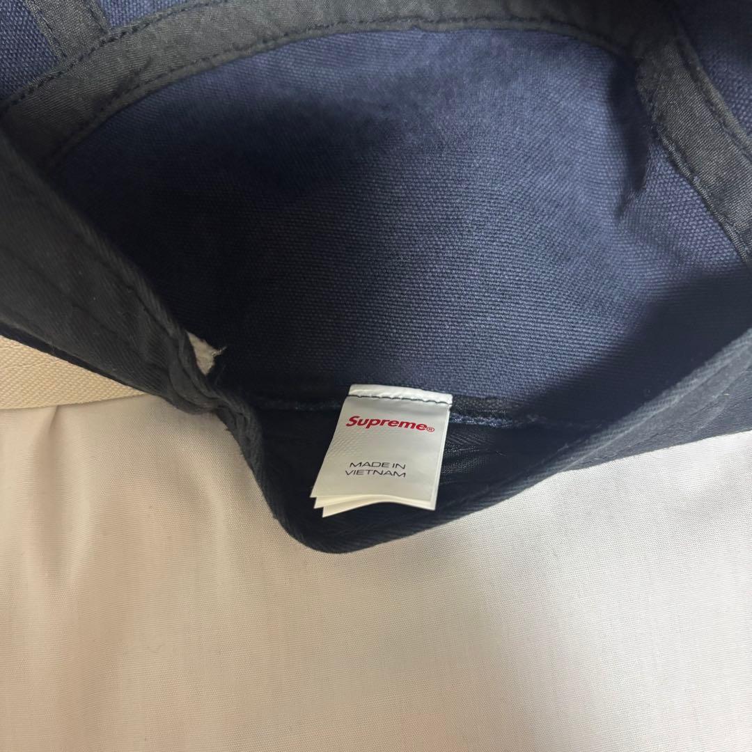 Supreme キャップ ネイビー Ventile