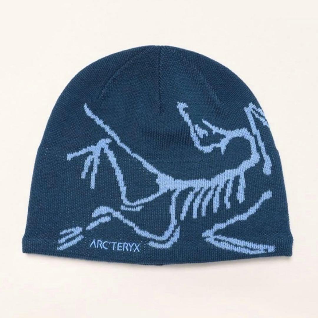 【極美品】ARC'TERYX bird head toque blue ビーニー