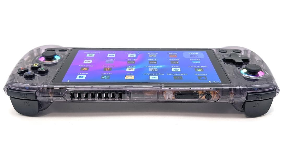 ANBERNIC RG557 クリアパープル 5G対応 12GB LPDDR5X