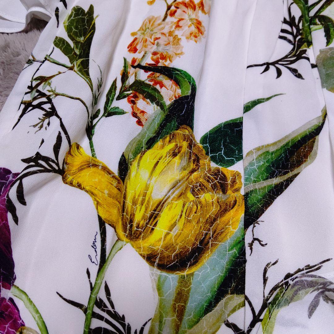 ERDEM アーデム winford floral midi dress