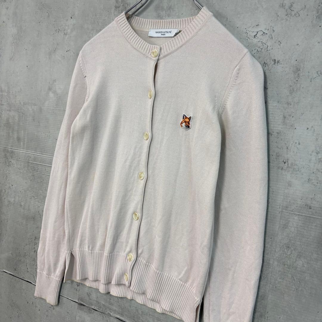 モカル MAISON KITSUNE フォックス ヘッド パッチ カーデ
