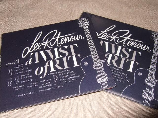 ■LEE RITENOUR,新品CD,直筆サイン入り,リー・リトナー