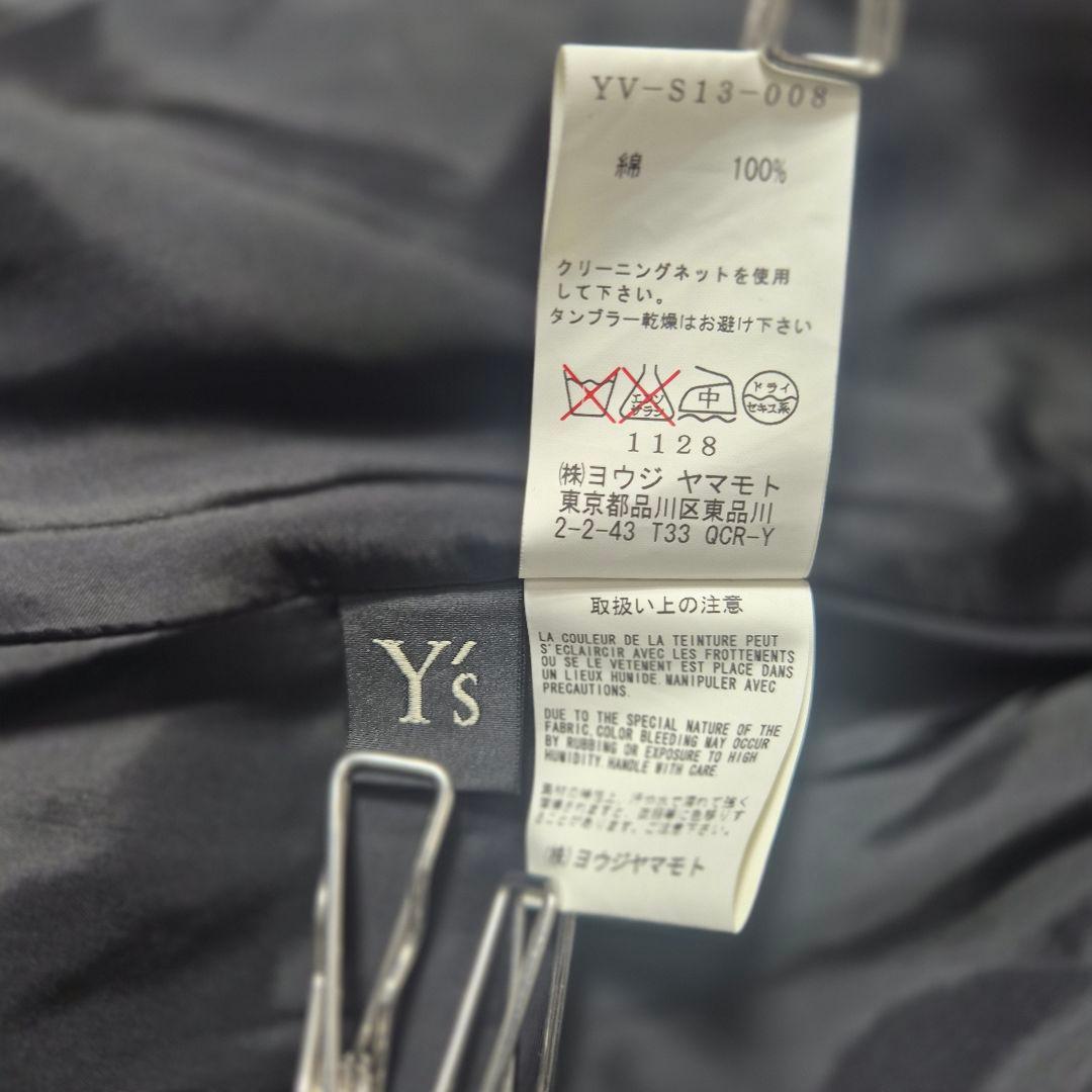 Y's プリーツラップスカート ブラック M