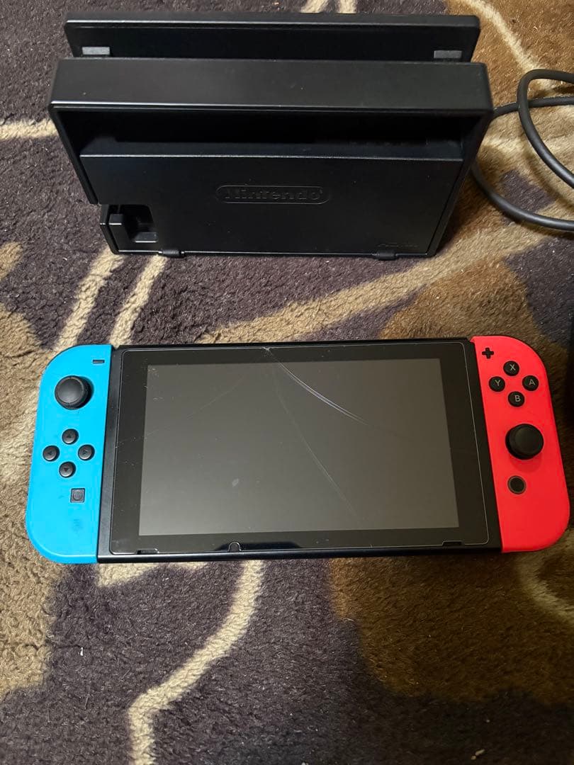 Nintendo Switch 赤/青 本体 microSDカード付き 箱なし
