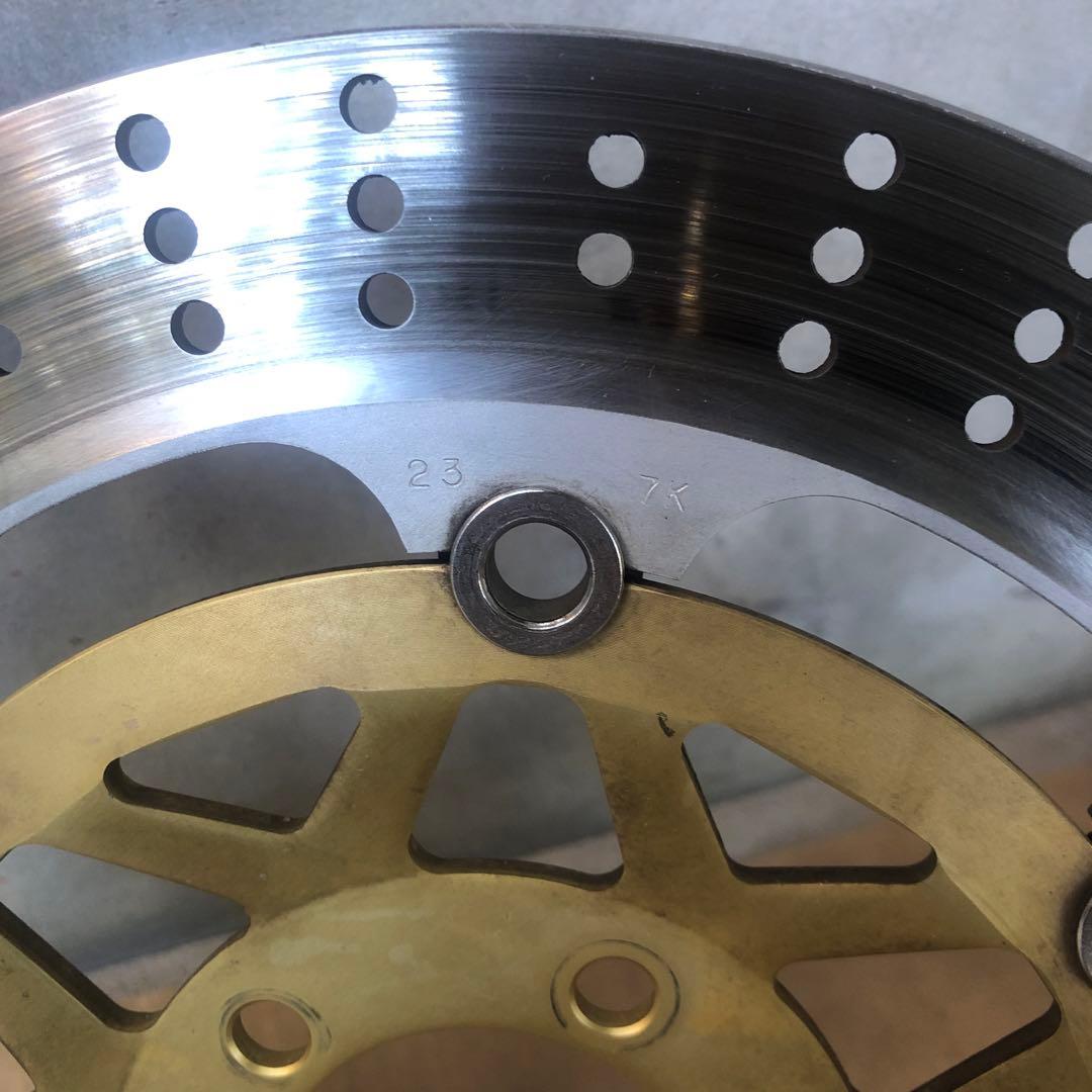 ZRX 1100 フロントディスクローター 左右セット ZRX1200 ゼファー