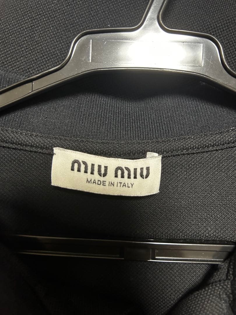 ミュウミュウ　miumiu ポロシャツ　美品　S