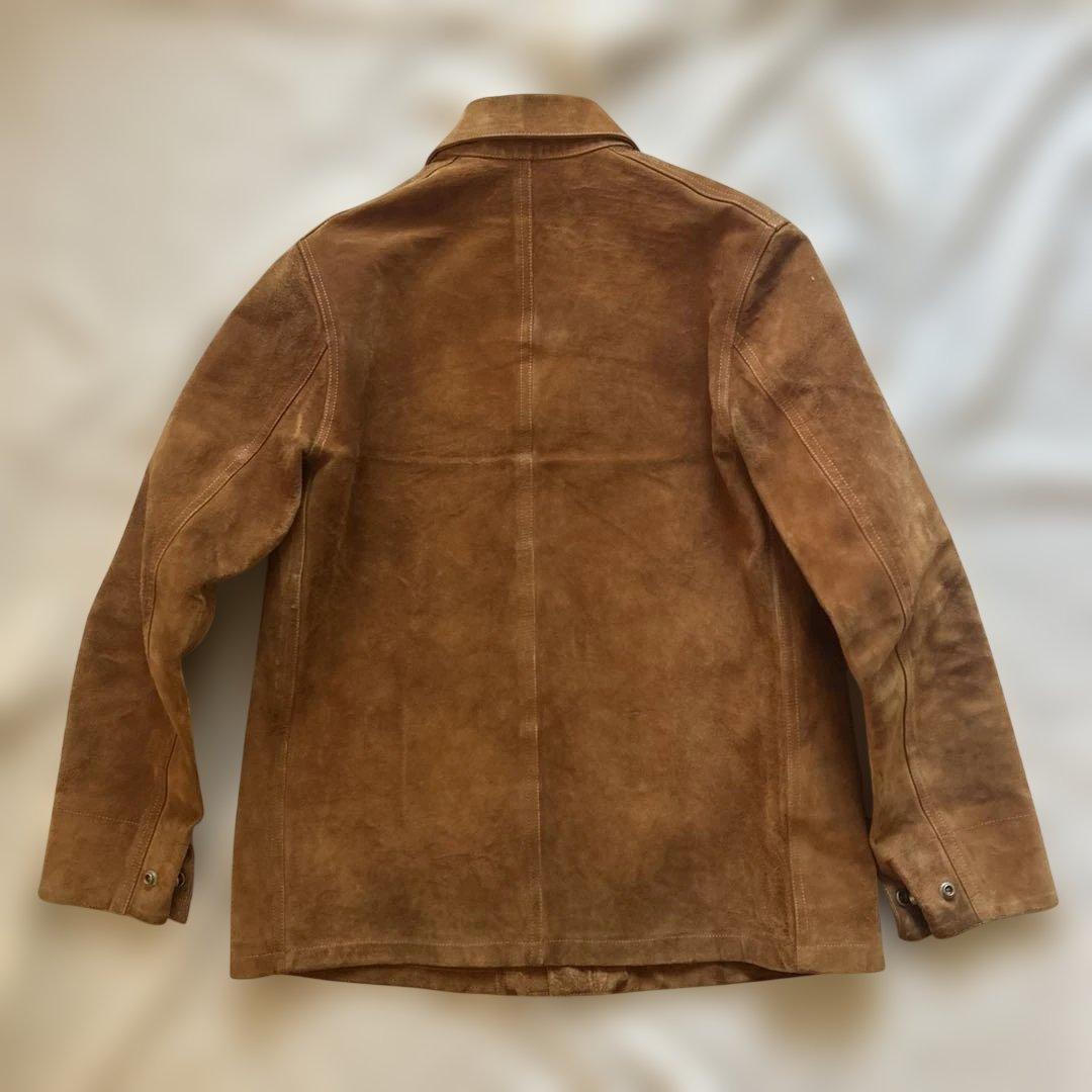 出*0様 A.P.C アーペーセー スウェード カバーオール フランス製　レザー