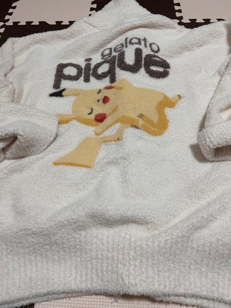 ジェラピケポケモンスリープベビモコジャガードショールカーディガン