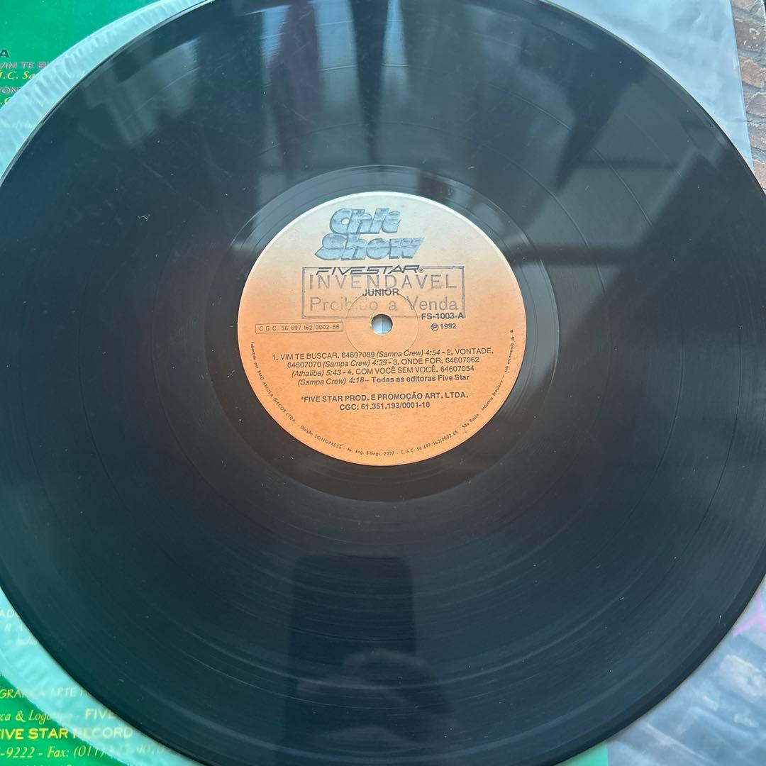 JUNIOR Vim Te Buscar ブラジルHip hop レコード