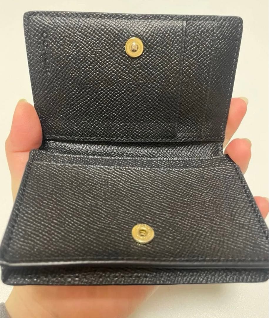 COACH コーチ 名刺入れ カードケース ブラック 美品 正規品