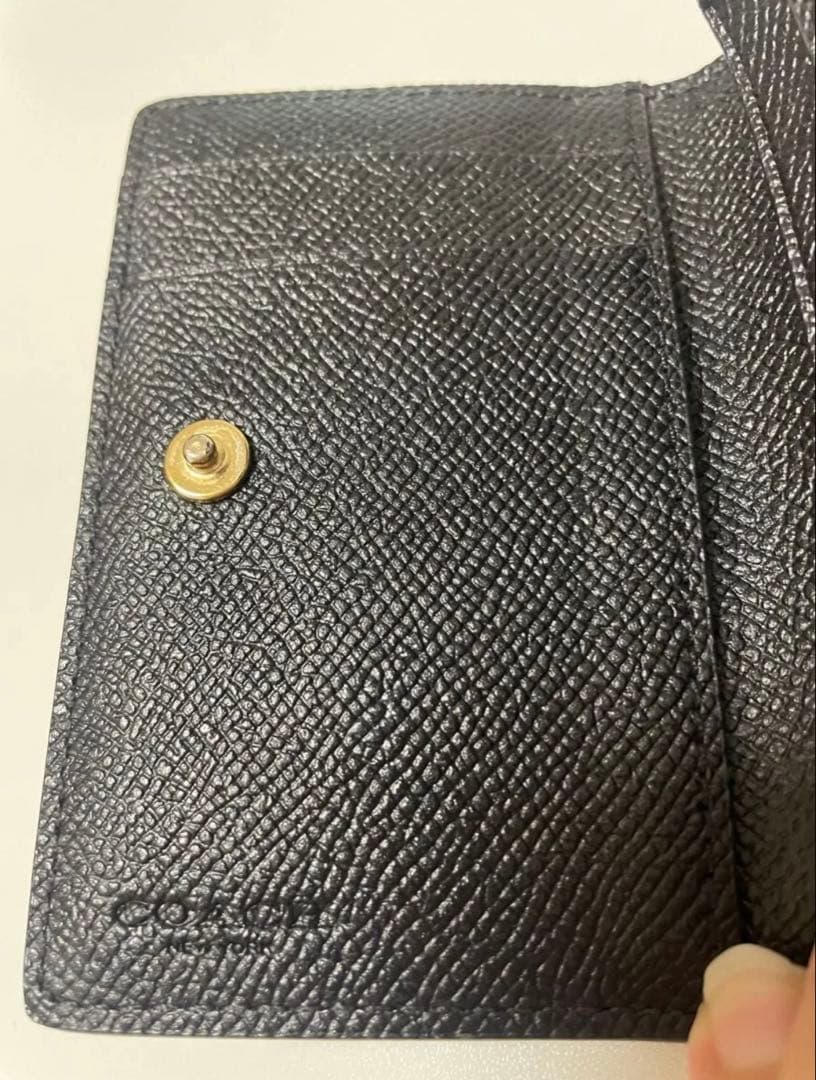 COACH コーチ 名刺入れ カードケース ブラック 美品 正規品