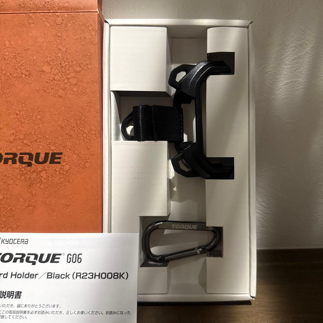 TORQUE G06ハードホルダー、ガラスフィルム