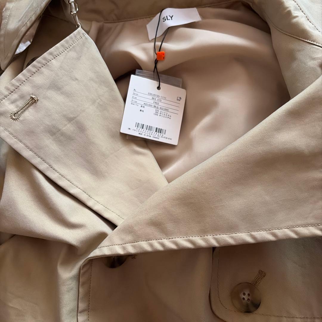 BALLOON TRENCH コート　スライ　ベージュ　新品