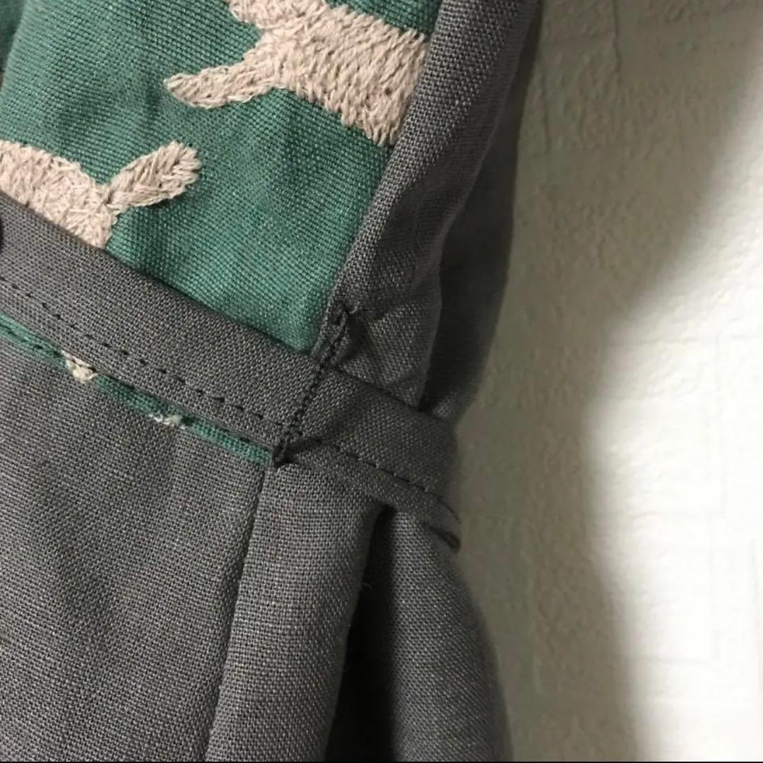 未完成　ミナペルホネン　tambourine コート　ハンドメイド