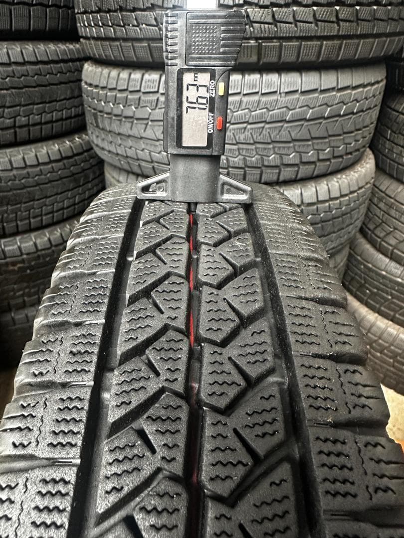 155/80R14 LT ブリヂストンVL1 4本送料無料 冬タイヤ T1240