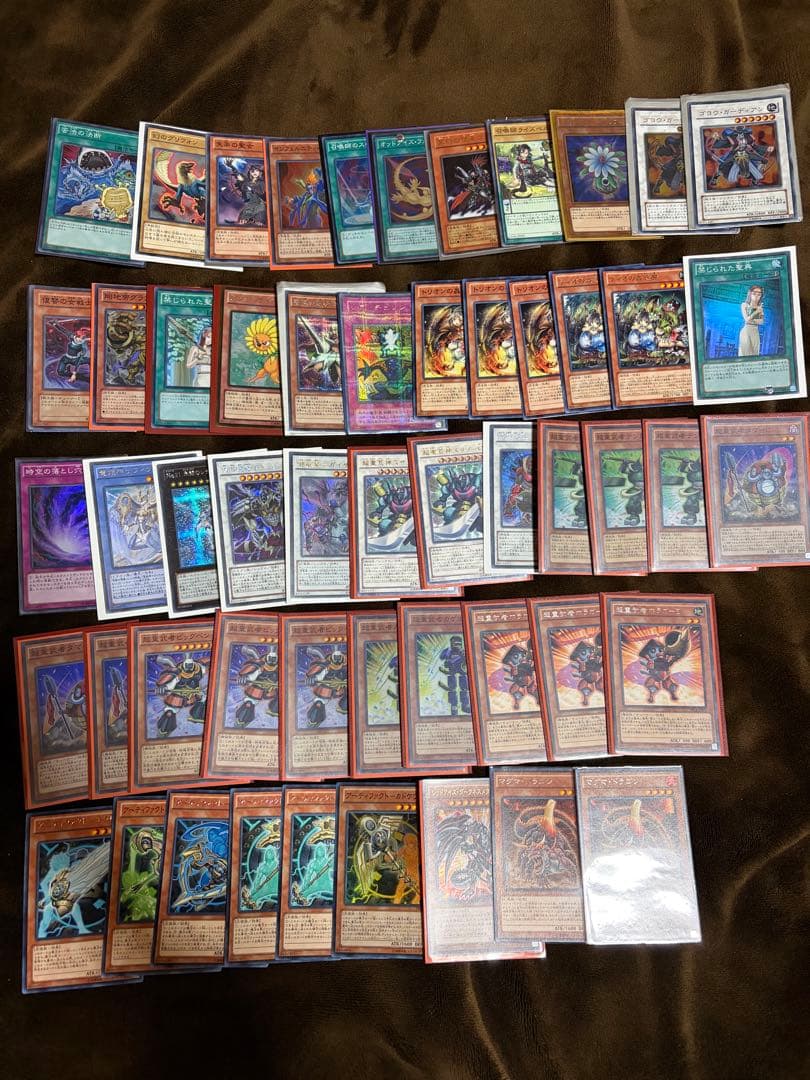 d*7様 遊戯王　引退品　まとめ売り　デッキパーツ　汎用カード　スリーブ　デッキ