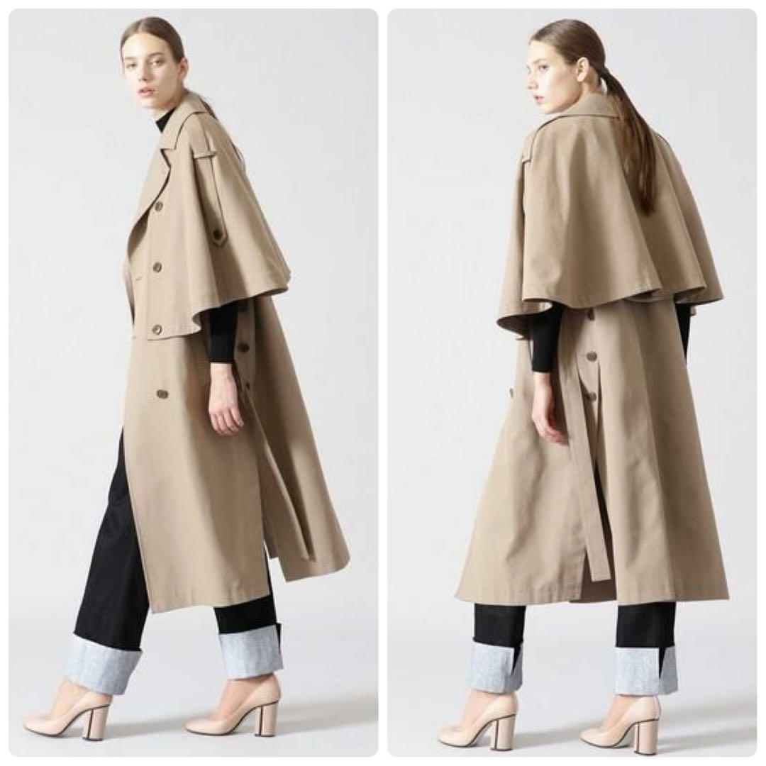 【ADORE】定価約10万＊シャンブレーツイルコート　トレンチ　3way　36