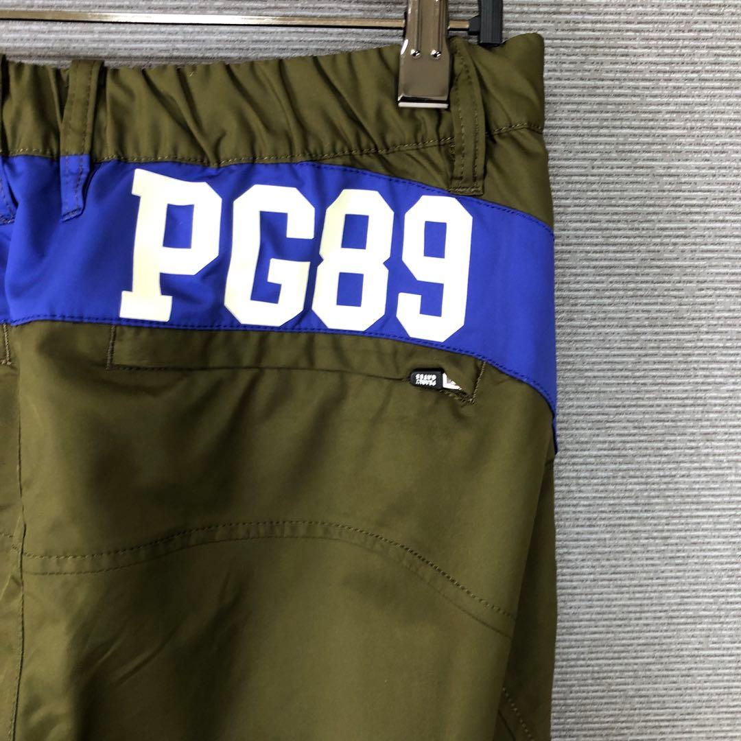 PEARLY GATES ロゴ 蓄熱 保温 パンツ 5 カーキ