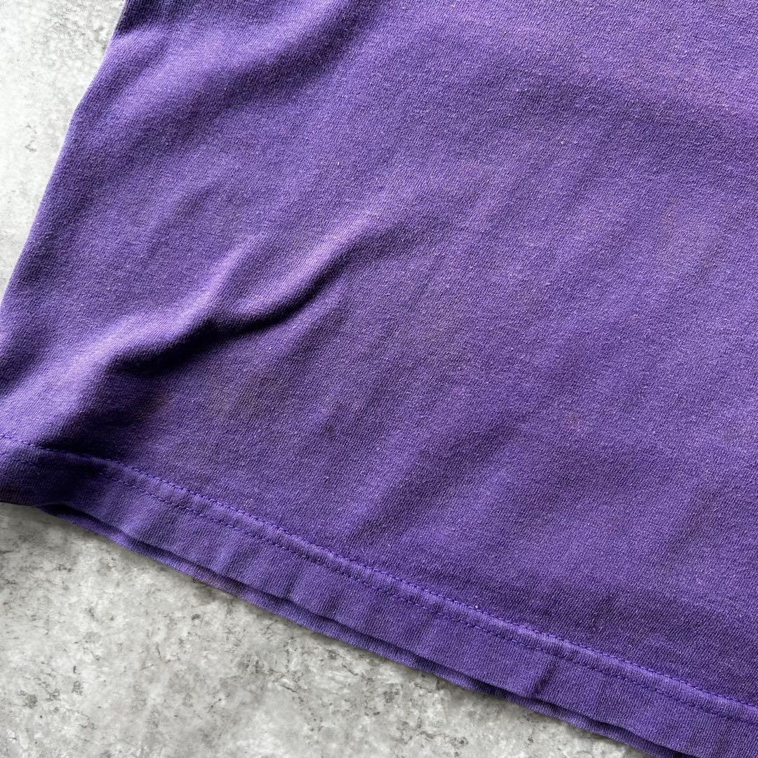 90s- サンタクルーズ tシャツ NHSタグ パープル L ビッグスカル