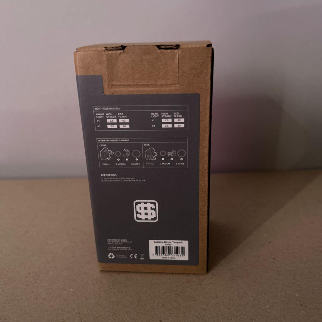 アクセサリー supreme x knog. BIKE LIGHT