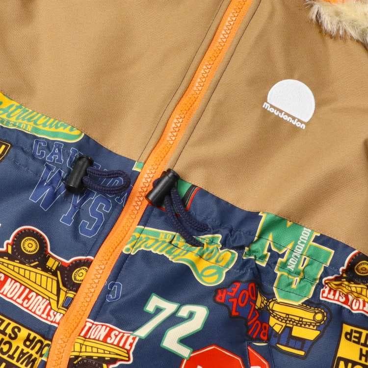 Hann　新品95 働く車スノーコンビ・スキーウェア ジャンプスーツ
