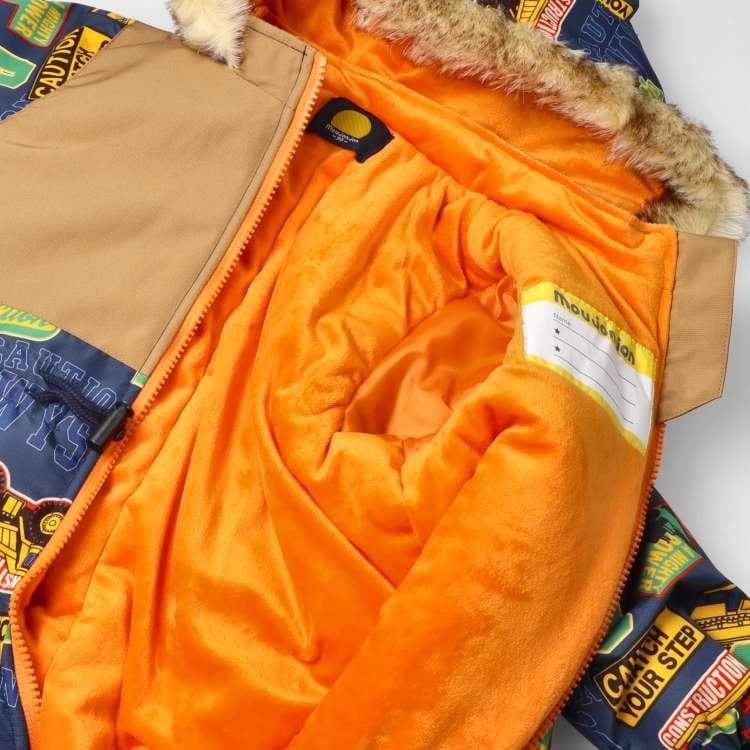 Hann　新品95 働く車スノーコンビ・スキーウェア ジャンプスーツ