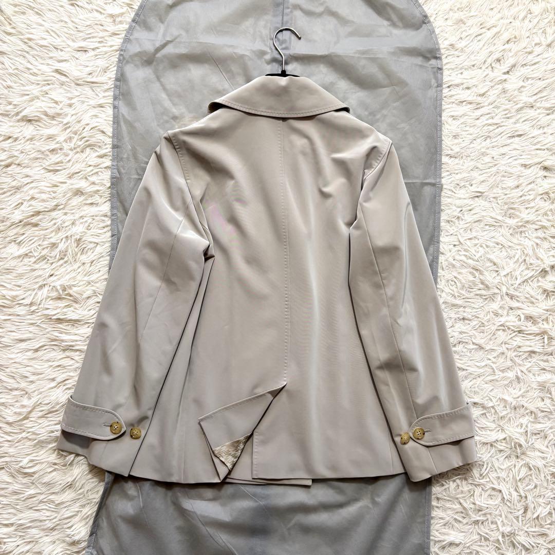 ✨美品✨ MaxMara イタリア製 銀タグ　ショートコート 裏地ロゴモノグラム