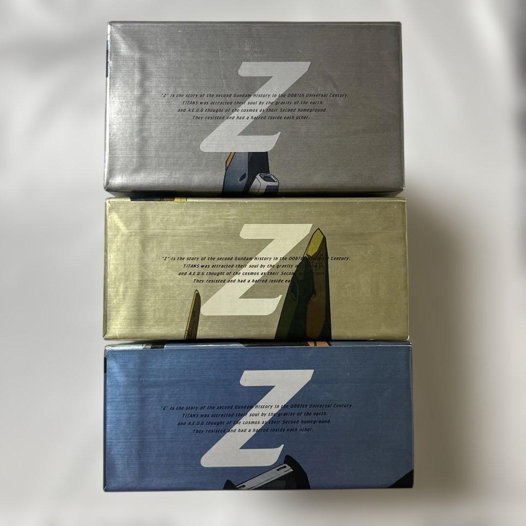 【美品】機動戦士Zガンダム DVD BOX 全13巻 I～III ３BOXセット
