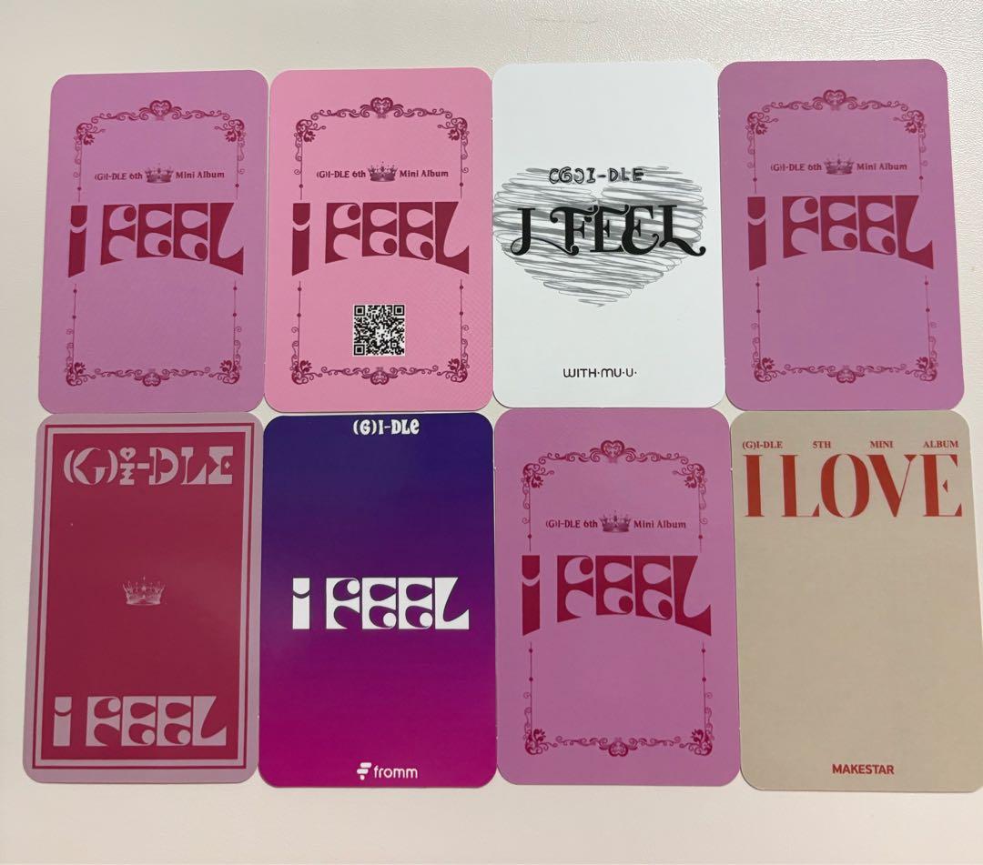 Gidle ソヨン　I feel queencard トレカ　特典トレカ　中国
