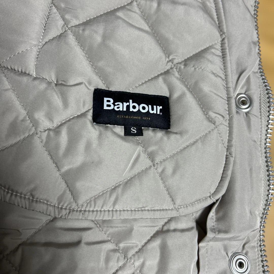 Barbour キルティングスカート ベージュ