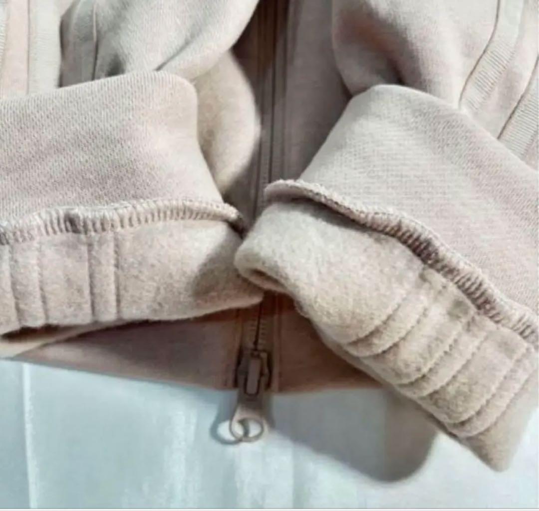 専用様　新品adidas ゴルフ　スウェット裏起毛セットアップ くすみピンク