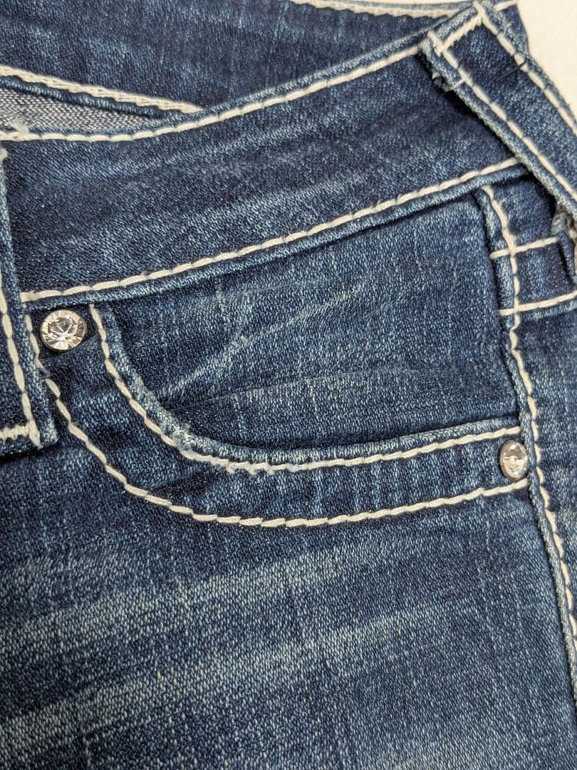 【希少】TRUE RELIGION　JOEY BIG T　スワロフスキー　W23