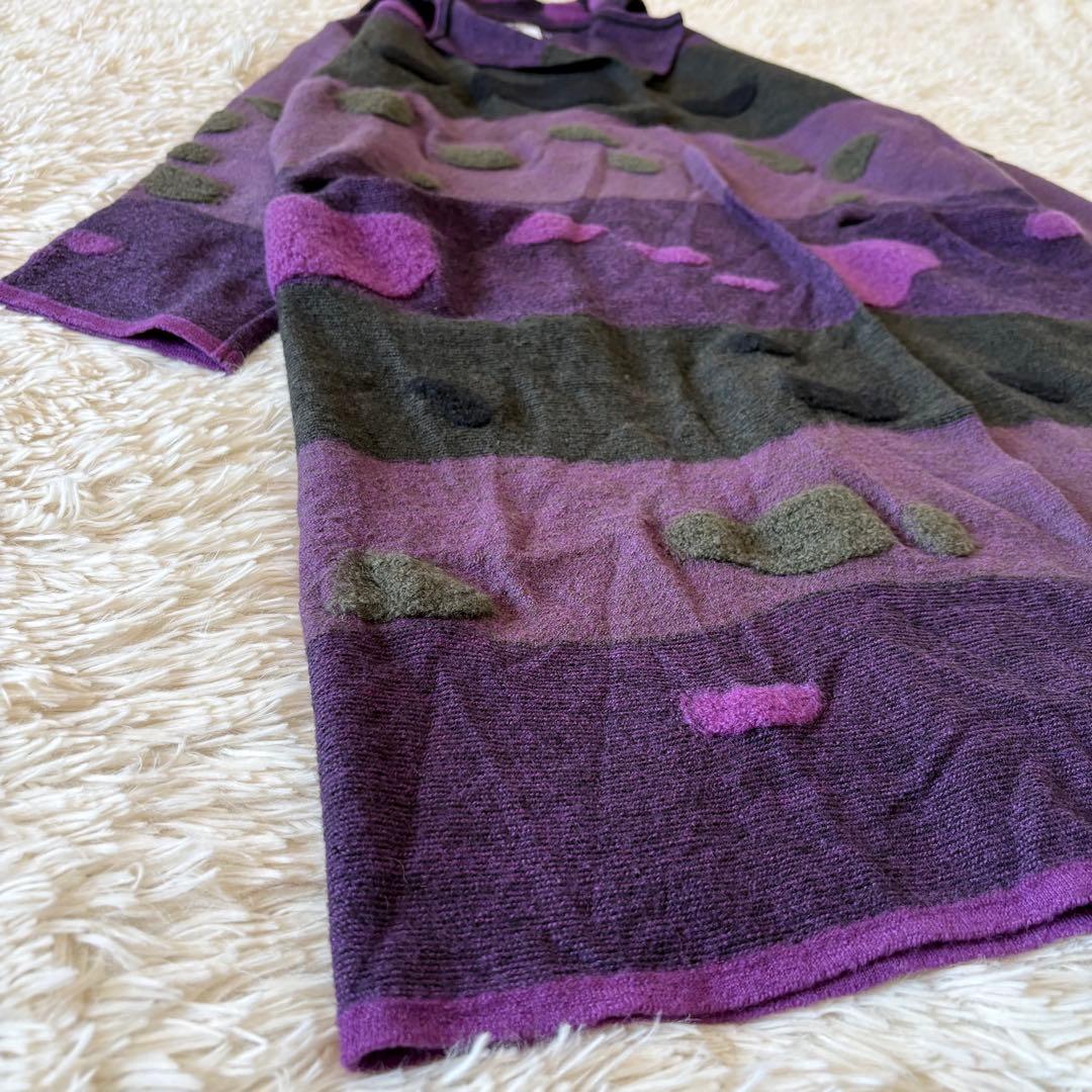 新品✨定価5万　フーガフーガ　佐藤繊維 カーディガン　圧縮加工　2way
