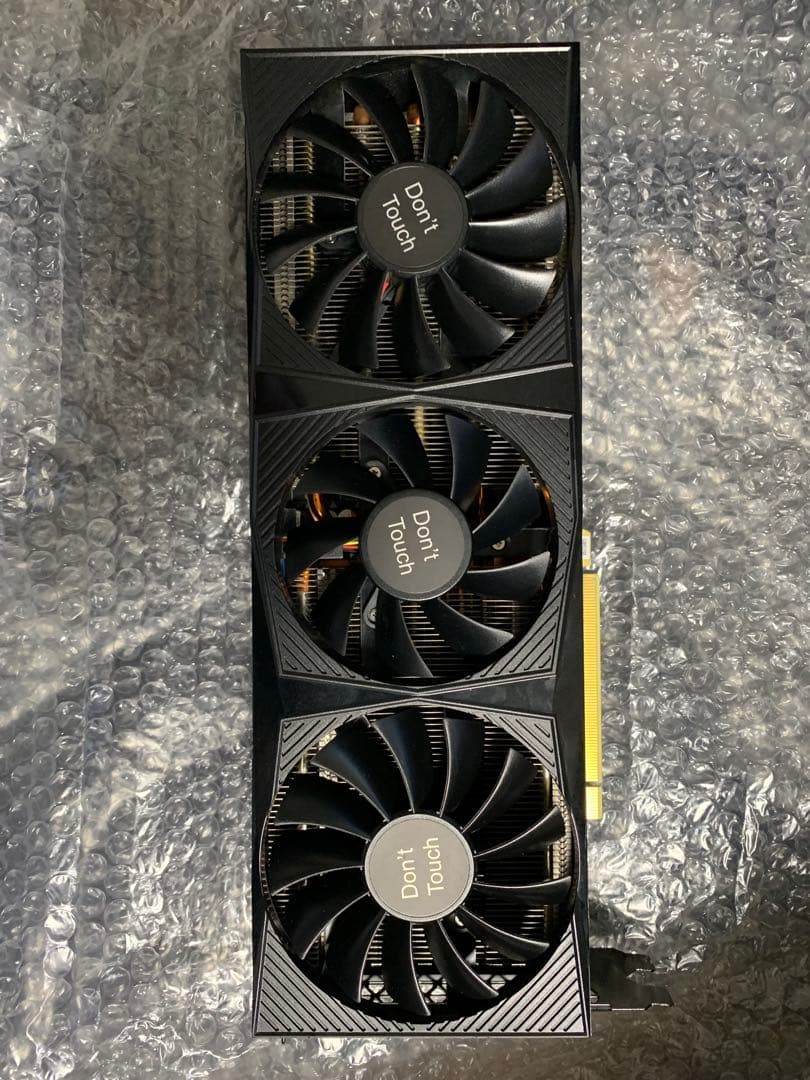 ZOTAC RTX3080 10GB 【ジャンク品】過電圧により起動不可