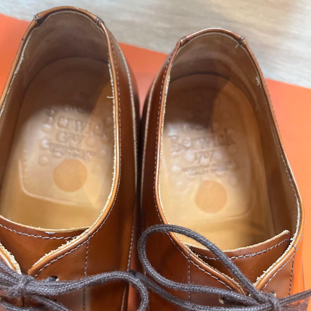 Berwick 4410 Uチップ ブラウン UK8.5 元箱付き