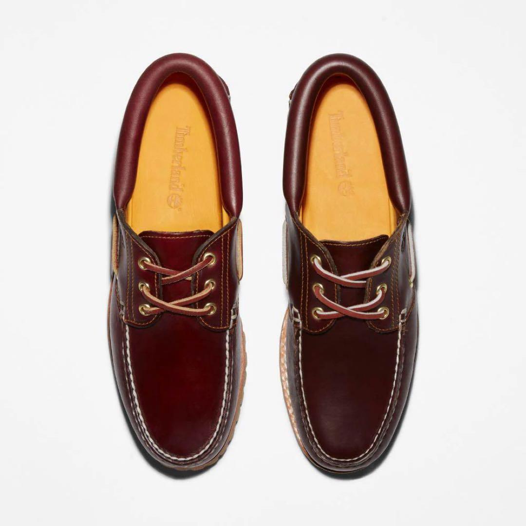 【8H】Timberland 3-Eye Classic Lug バーガンディ