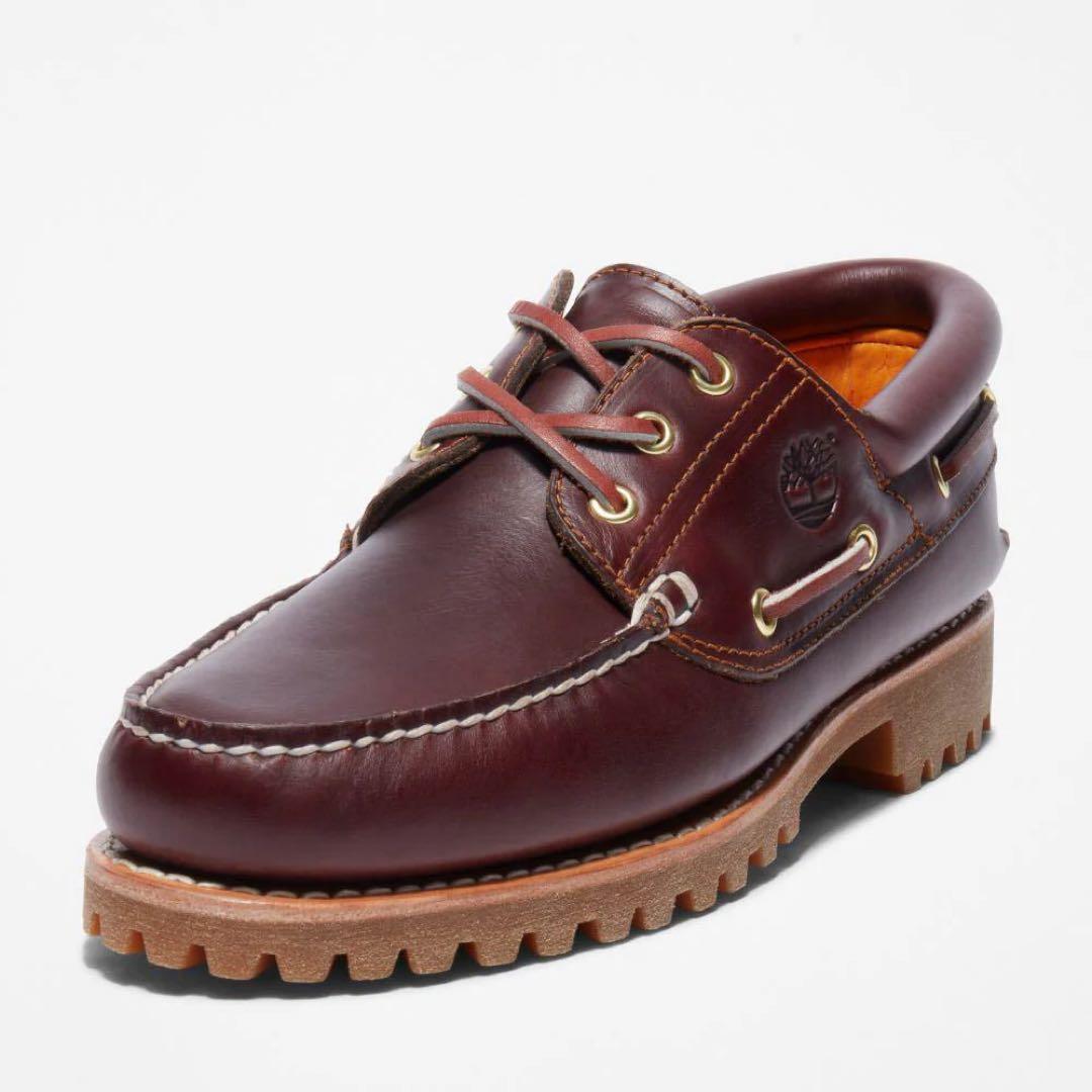【8H】Timberland 3-Eye Classic Lug バーガンディ