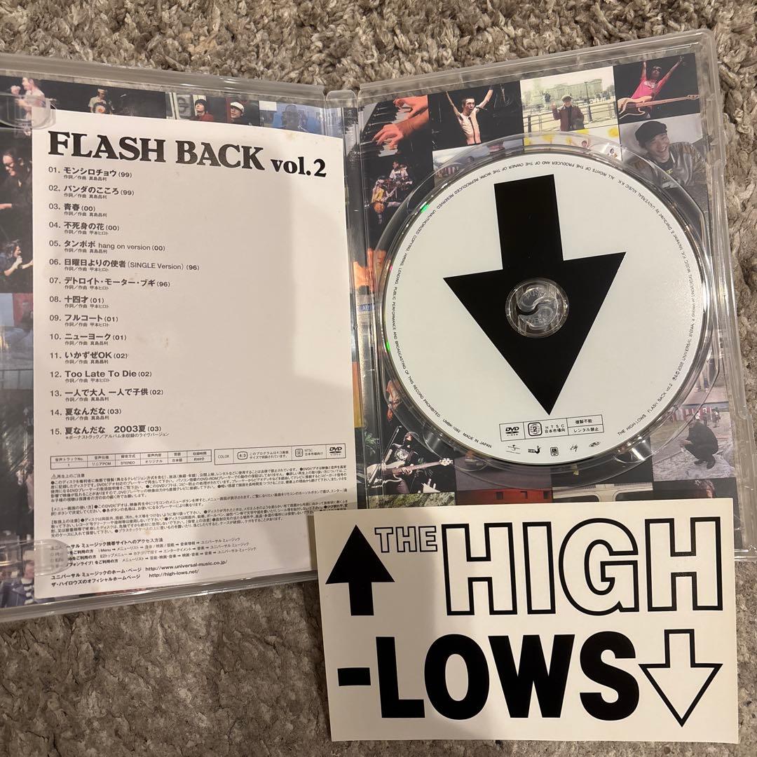 【美品】ザ・ハイロウズ/FLASH BACK/TRASH BAG/リストバンド