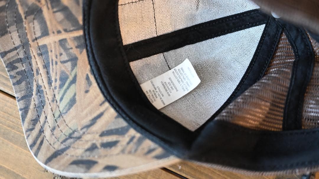 美品【FILSON be MossyOak】 迷彩キャップ
