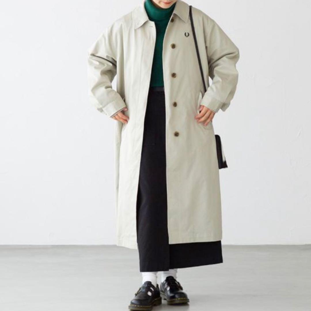 FRED PERRY 3way オーバーコート ステンカラーコート