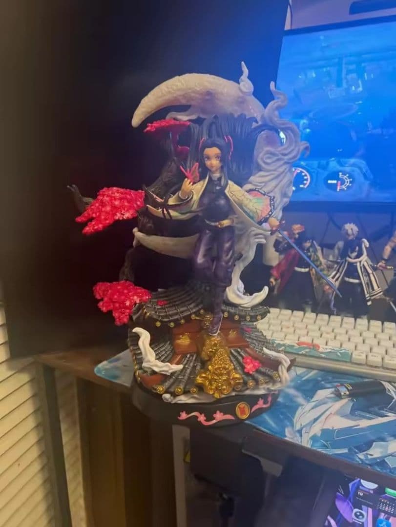 鬼滅の刃 胡蝶カナエ フィギュア ガレージキット 約40cm