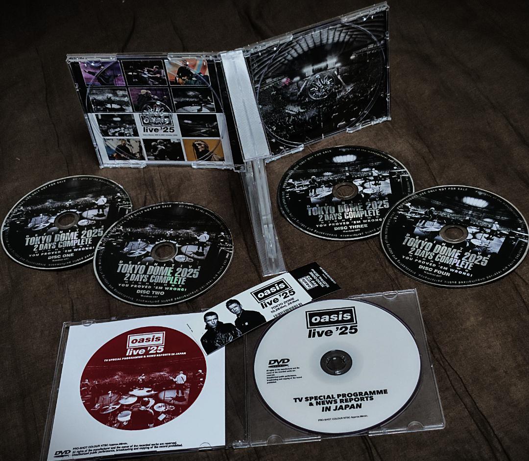 洋楽 OASIS - DEFINITIVE TOKYO DOME 2025 2DAYS