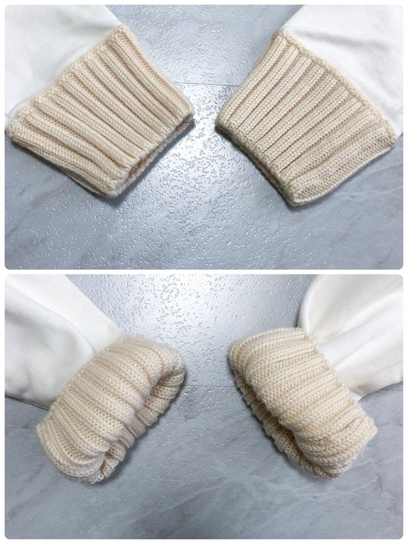 【極美品】MONCLER ニット ワンピース 2way フリル マグリア XS